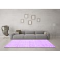 thumbnail image 3 of Ahgly Company Indoor Rectangle Solid Purple Modern Area Rugs, 2' x 3', 3 of 4