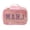 Peach Mahj, variant on Magenta Tiles Bag American PVC Clear Mahjong Case Size 166 Waterproof Zippered Storage Tile Holder Rack Bag for Game Lover Gift Travel, Case Only