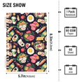 thumbnail image 3 of Sushi Egg Shrimp Fish Notebooks 2 Pcs 1-subject Journal 60 Sheets A5 College Ruled Paper Detachable Ring 8.3"x5.7", 3 of 8