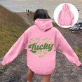 thumbnail image 2 of Lady Printed Hooded Sweater, 2 of 6