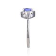 thumbnail image 5 of Tanzanite Halo Ring, 5 of 9