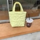 thumbnail image 1 of Bolsa de mano para el almuerzo, bolsa de mano con estampado de flores, bolsa de mano para pañales, bolso de mano para el almuerzo, diseño aerodinámico, 1 of 1