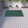 thumbnail image 6 of 9' X 13' Navy Geometric Stain Resistant Indoor Outdoor Area Rug, 6 of 6