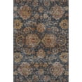 thumbnail image 2 of Addison Rugs Mayfield Premium Machine Washable Traditional Damask Navy Rectangle Rug, 9' x 12', 2 of 6