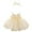 a-Beige357152, variant on VNKIDY Girls Dress Kids Cute Sleeveless Dresses Large Rose Details Puffy Skirt Matching Bow Headband For Festive Events Wear Relaxed Fit Dress