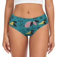 thumbnail image 1 of Balery Dachshund Dog Ropa Interior de Algodón para Mujer con Dibujo – Braguitas Cómodas y Elásticas, Estilo Clásico-3X-Large, 1 of 5