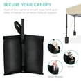 thumbnail image 6 of Best Choice Products 8x8ft Easy Setup Pop Up Canopy w/ 1-Button Setup, Wheeled Case, 4 Weight Bags - Sand, 6 of 9