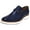 Navy, variant on LIBERTYZENO Mens Classic Faux Leather 3D Effect Casual Slip On Loafers