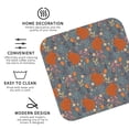 thumbnail image 3 of Kdxio Floral Squirrel Funny Coasters,4 Pcs Leather Coasters,Housewarming Gifts,Protect Furniture from Water Marks Scratch and Damage, 3 of 8