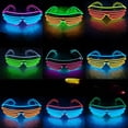 thumbnail image 3 of Gafas LED para fiestas, persianas, bares, karaokes, escenarios, regalos, juguetes, suministros de ambiente, 3 of 5