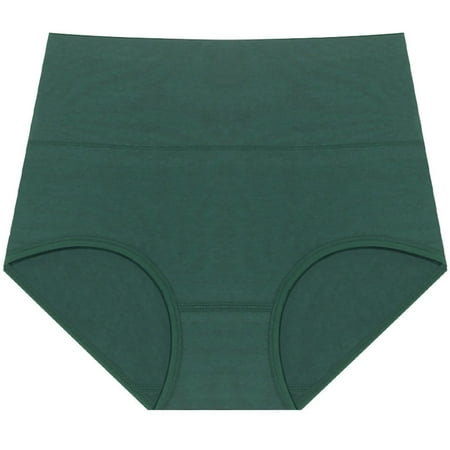 Clearance Horkkom Cotton Underwear for Women Plus Size High Waisted Ladies Panties Solid Color Breathable Underwear  Gifts for Women