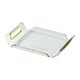 thumbnail image 4 of Organizador de almacenamiento, bandeja para servir con asas, plato para el hogar, bandeja de tocador para pastel de postre, soporte para tocador, sala Claro, 4 of 8