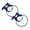 (C 2Pack), variant on 2Pcs Visually Impaired Dog Halo Adjustable Protective Ring With Reflective Strips, Navigation Harness For Daily Walks Travel, For Visually Impaired Dogs Pet Supplies New