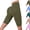 #01 Army Green, variant on 3D Legging Cellulite Compression Anti Cellulite Short Legging High Waisted Butt Lifting Tummy Control for Gym Workout,M,Khaki