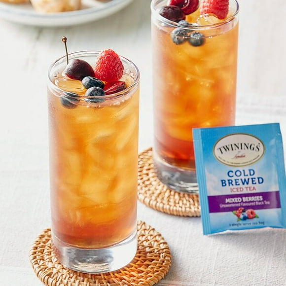 Twinings Mixed Berries Cold Brewed Iced Tea Bags - 20/Box