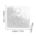 thumbnail image 3 of Clearance DIY Silicone Mould under $5,3D Creative Resin Molds Silicone Resin For DIY Topper Decoration Craft Gifts Resin Casting Epoxy Resin Molds For DIY Resin Home Decoration Silicone Molds F, 3 of 6