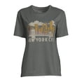 thumbnail image 2 of Time And Tru Women's Graphic Tee with Short Sleeves, 2 of 5