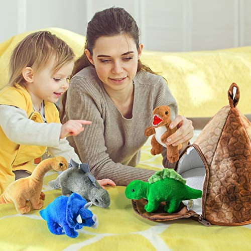 prextex dinosaur volcano house