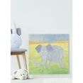 thumbnail image 3 of Marmont Hill Quinn’s Elephant Canvas Wall Art, 3 of 7