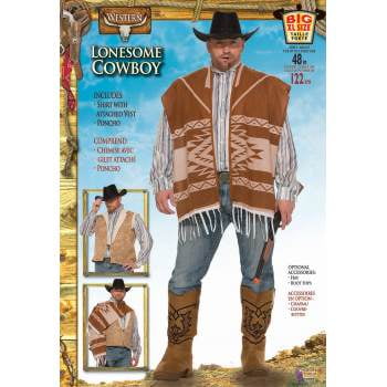 plus size cowboy costume