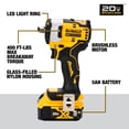 thumbnail image 3 of Llave de impacto inalámbrica DEWALT DCF911P2, 20 V MÁX. * 1/2 pulgada con yunque con forma de aro, 3 of 7