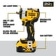 thumbnail image 3 of Llave de impacto inalámbrica DEWALT DCF911P2, 20 V MÁX. * 1/2 pulgada con yunque con forma de aro, 3 of 7