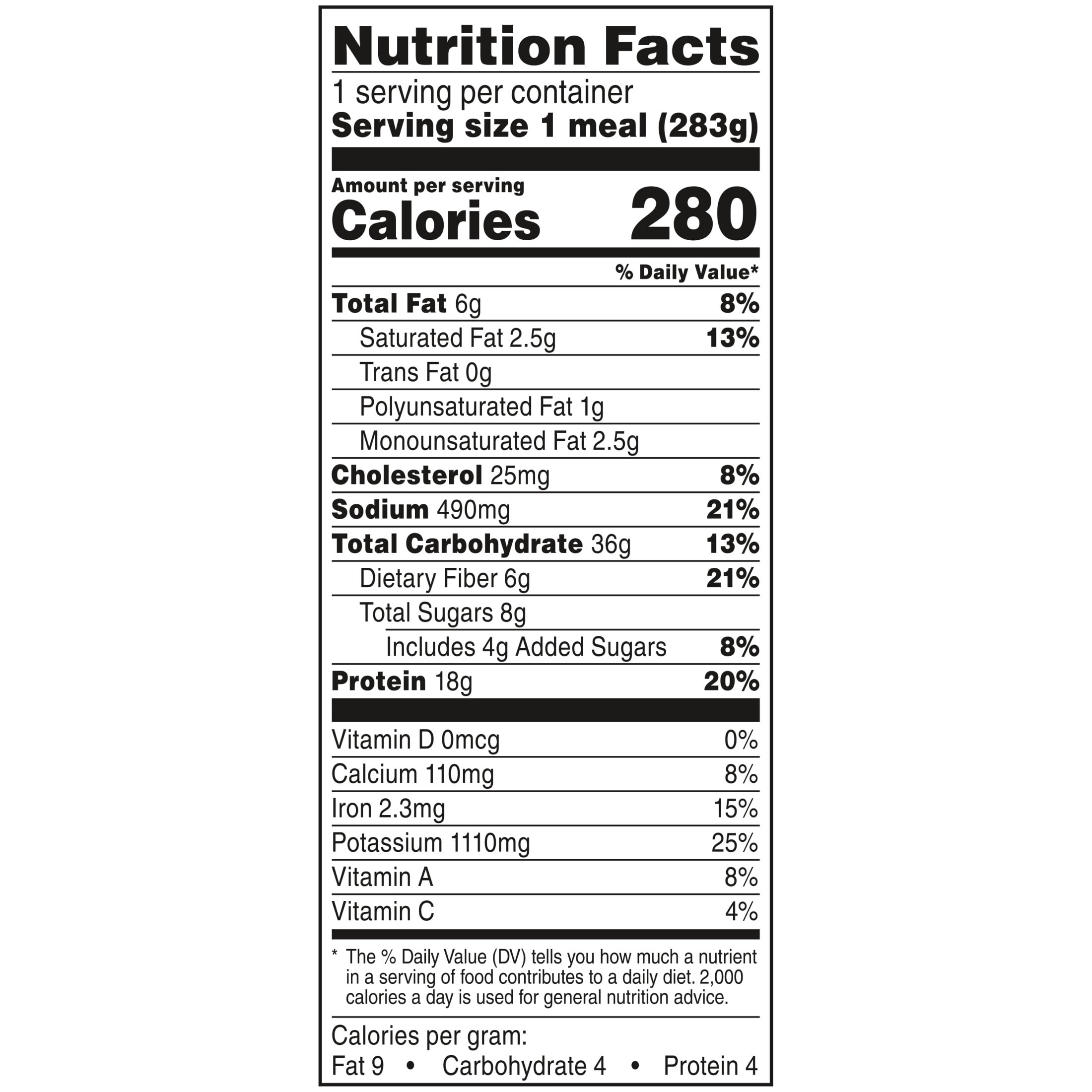Healthy Choice Simply Steamers Meatball Marinara, 18g Protein, High Protein & Fiber Frozen Meal, 10 oz. Bowl