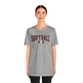 thumbnail image 3 of Varsity Style Softball Mom Shirt, Womens Softball Shirt, 3 of 4