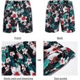 thumbnail image 3 of Trajes hawaianos para hombres Ajuste regular/ajuste relajado Camisas hawaianas para hombres Camisas casuales de manga corta/XL/ kaili Sencillez, 3 of 4