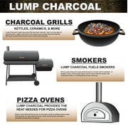 B&B Charcoal 20 Pound Oak Lump Charcoal