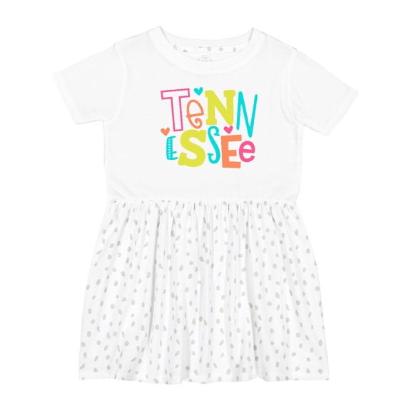 Inktastic Tennessee Girls Toddler Dress