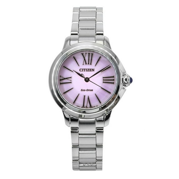 Citizen L Ceci Eco-Drive Pink Dial Ladies Watch EM1160-58X