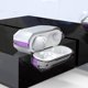 thumbnail image 2 of unbranded Transparente Y Resistente Para Auriculares Morada Con Recorte Para Carga Sin Retirar Estuche, 2 of 8