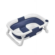Foldable Baby Bathtubs, Collapsible Bathtub for Infant Newborn Boys and Girls, Portable, Plastic