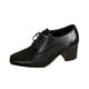thumbnail image 2 of Xucatan Women's Square Toe Lace-Up Zipper Leather Shoes, Chunky Heel Ankle Booties for Women, Dressy Casual Fall Winter Boots for Office & Daily Wear Gift, 2 of 8
