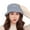 Blue, variant on Yirtree Women Winter Bucket Hat Warm Hats Cloche Faux Fur Fisherman Cap Thickened Casual Keep Warm Sherpa Autumn Winter Thermal Fisherman Cap