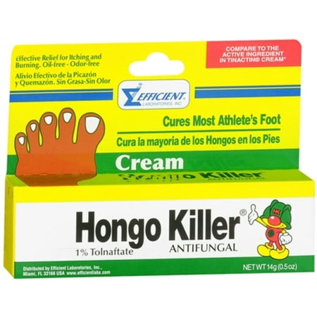 Hongo Killer Antifungal Cream 0.50 oz (Pack of 6)