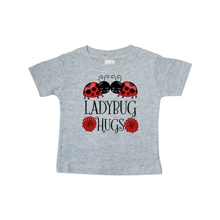 

Inktastic Ladybug Hugs Cute Pair of Ladybugs Gift Baby Boy or Baby Girl T-Shirt