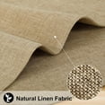 thumbnail image 2 of Flaxen Cloth Placemats Set of 4 Cotton Linen Blend Washable Farmhouse Dining Table Mats for Indoors & Outdoors, Easy to Clean, 13x 19 Inch, 2 of 6