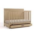 thumbnail image 4 of Graco Tristan Convertible Crib With Drawer - Driftwood, 4 of 15