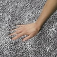 Home Dynamix Bali Breeze Machine Washable Bath Mat, Light Grey, 26"x44
