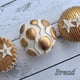 thumbnail image 4 of Globos de aire moldes para pasteles seguridad silicona Chocolate Cupcake decoración galleta caramelo molde hornear herramientas para fiesta Baby Shower cumpleaños, 4 of 5