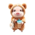 thumbnail image 1 of Cute Car Interior Acrylic Pendant Keychain Hanging Ornament Vehicle Accessory, 1 of 8