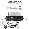 thumbnail image 4 of Receptor AV Kenwood DMX5710S con pantalla táctil inalámbrica de 6,8 pulgadas CarPlay, 4 of 7
