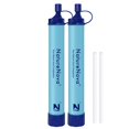 thumbnail image 1 of Filtro de agua Straw NatureNova Outdoor Portable (paquete de 2), 1 of 7