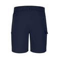 thumbnail image 5 of UVEASISHA Cargo Shorts for Men Solid Straight Leg Work Shorts Summer Outdoor Short Pants with Phone Pockets Dark Blue S, 5 of 9