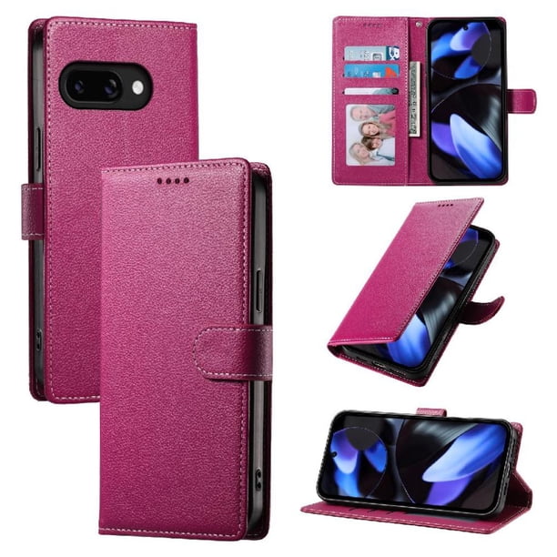 Funda para FOXDOCK Google Pixel 9A– Cuero Premium, 3 ranuras para tarjetas, Protección contra impactos