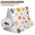 thumbnail image 2 of FORMRS A4 Clipboard Folder with Pen Holder Horizontal Foldable School Office Binder, Colorful Retro Floral, 2 of 9