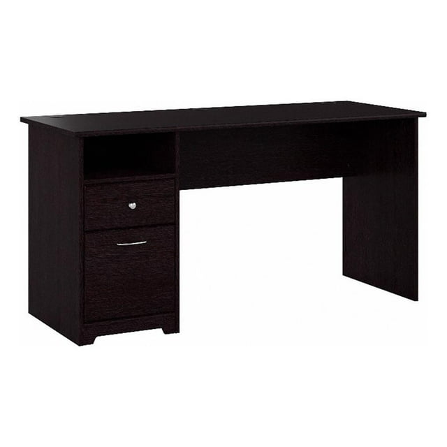 Cabot 60W Computer Desk with Drawers in Espresso Oak - Engineered Wood