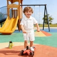 thumbnail image 2 of RMGVDSD Baby Boy Clothes Baby Boys Summer Outfits Short Sleeve Button Down Shirt And Shorts 2 Piece Set Stylish Comfortable Casual Wear Soft Spring Outfits, 2 of 3
